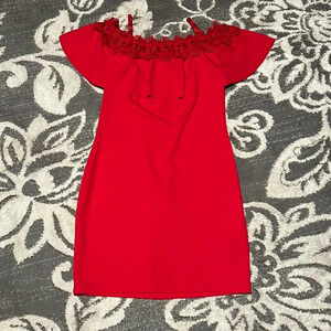 A. Byer red dress. New. Zips in back. Gorgeous.